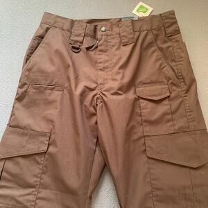 NWT Propper Tactical Pants Brown Size 10 Ripstop Unifrom Cargo Utility Teflon